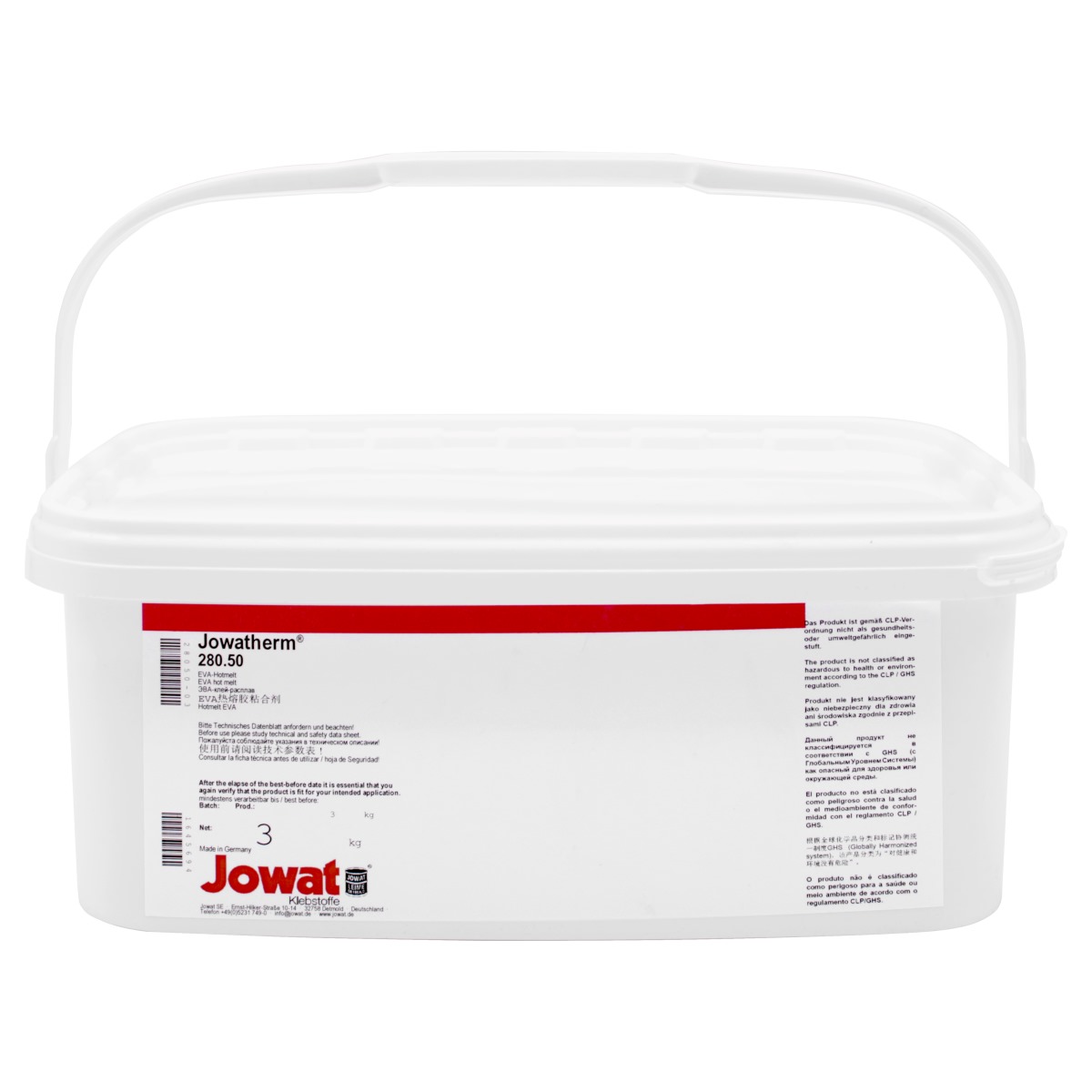 Adhesivo termofusible para cantos rectos, softforming y Baz, granulado beig claro