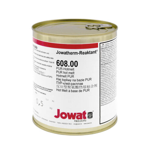 Jowatherm® 608.00 Adhesivo termofusible de Poliuretano para cantos rectos, softforming y BAZ, granulado amarillo translúcido