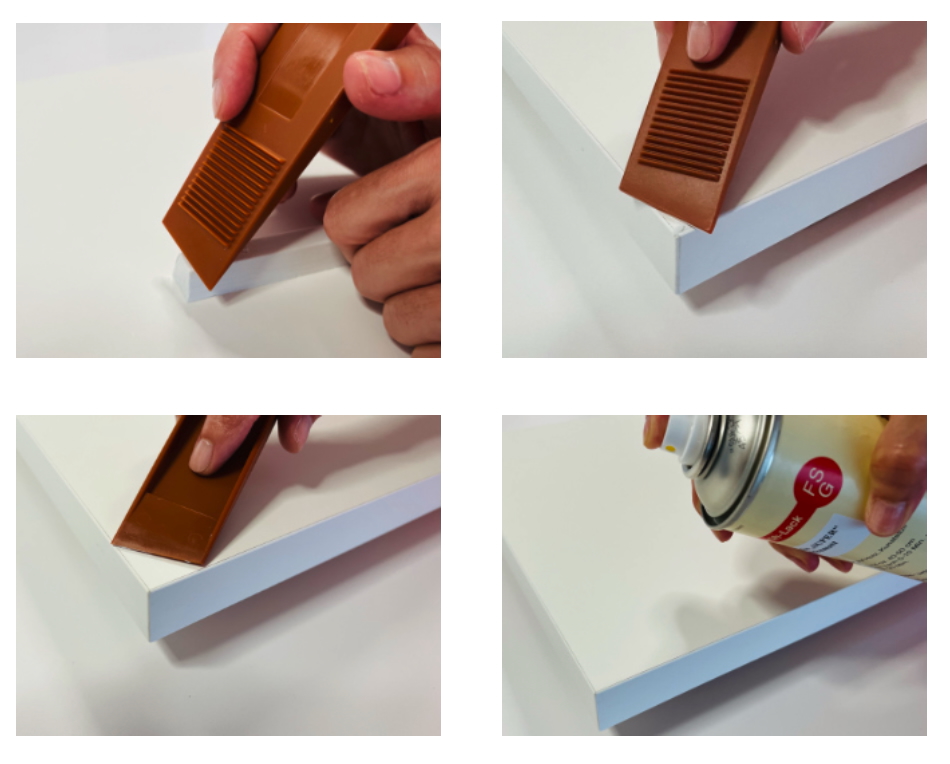 Espátula para fijar la cera de retoque ZU00412