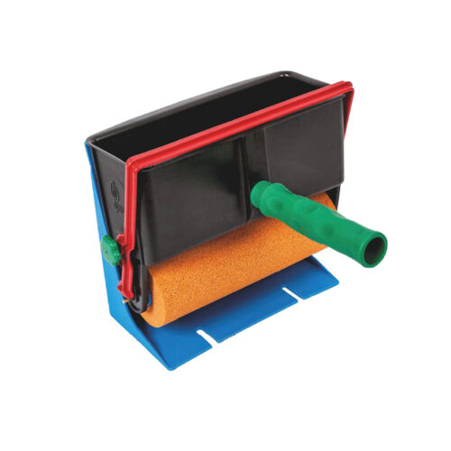 Rodillo SG ancho 75 mm de goma espuma medio blando resistente a los disolventes naranja SG