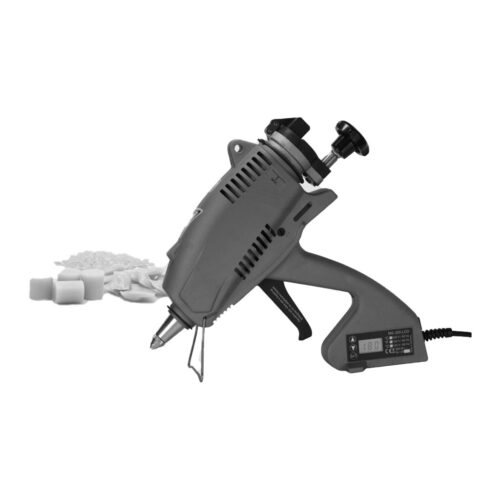 Pistola para adhesivos Hot-Melt MS 200 LCD con pantalla y control de temperatura preciso